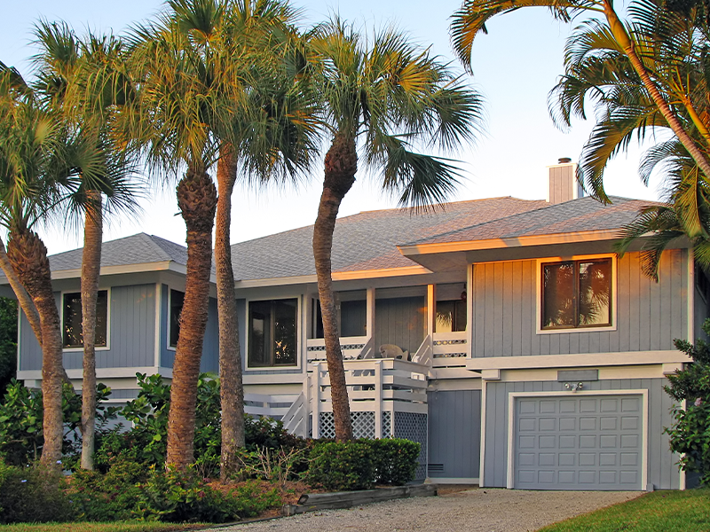 A florida beach vacation home