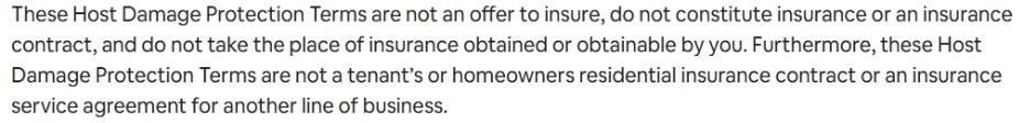 coverage gaps with Airbnb's Host Damage Protection